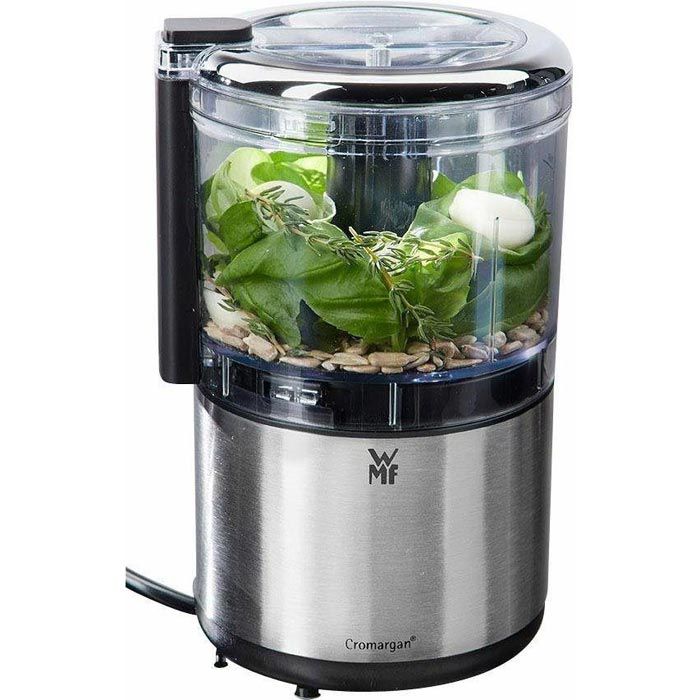 WMF Multizerkleinerer KÜCHENminis, silber, elektrisch, 65W, mit