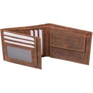 Produktbild für Portemonnaie Alassio 42241, braun, aus Echt Leder