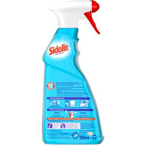 Produktbild für Glasreiniger Sidolin Cristal 3in1, gebrauchsfertig
