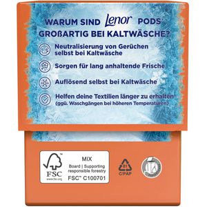 Produktbild für Waschmittel Lenor All-in-1 Orangenblüte &amp; Pfirsich