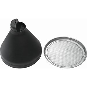 Produktbild für Aschenbecher APS Diabolo, 00574, schwarz, Outdoor