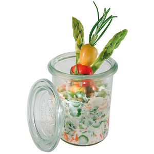 Produktbild für Einmachglas APS Weck-Glas, mit Glasdeckel