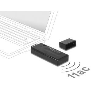 Produktbild für WLAN-Adapter DeLock 12463, USB 3.0