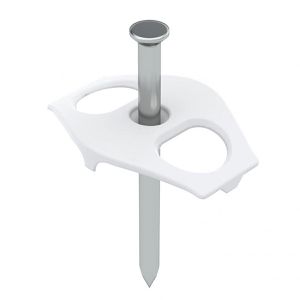 Produktbild für Nagelschellen OBO Nagel-Fix, aus Kunststoff, weiß