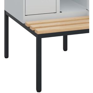 Produktbild für Spind CP-Möbel Classic PLUS, lichtgrau