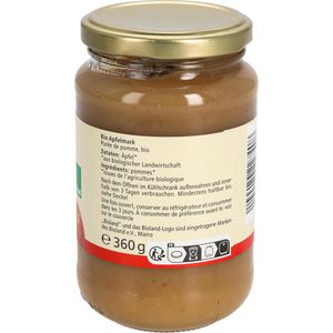 Produktbild für Fruchtpüree Alnatura Apfelmark im Glas,100% Apfel, BIO