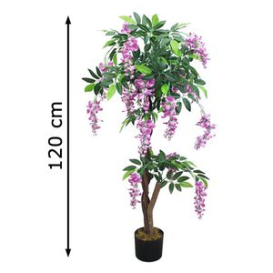 Produktbild für Kunstpflanze Decovego Blauregen Wisteria Glyzinie