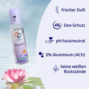 Produktbild für Deodorant CD-Körperpflege Wasserlilie, Zerstäuber