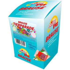 Brausebonbons Pit Brause Tierparade, in Schachtel, 250 Stück