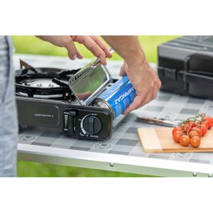 Produktbild für Gaskocher Campingaz 2214202, Camp Bistro 3 mit Grillplatte