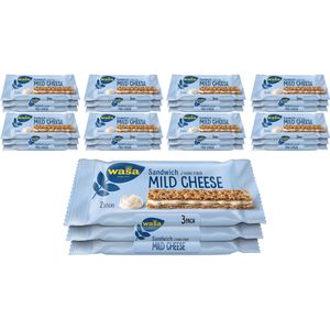 Knäckebrot Wasa Sandwich Vollkorn Roggen, Mild Cheese