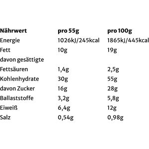 Produktbild für Müsliriegel Hafervoll Porridge2Go Erdnuss, BIO