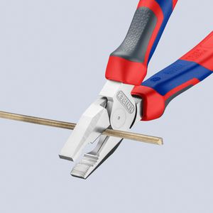 Produktbild für Kombizange Knipex 02 05 180, Kraft-Kombizange