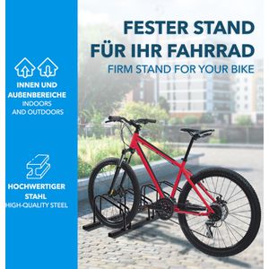 Produktbild für Fahrradständer Karat Linus, Boden-/ Wandmontage / freistehend