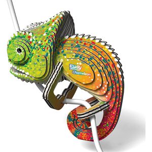 Produktbild für Puzzle Eugy 650075, 3D Tier-Puzzle, Chamäleon
