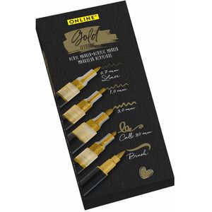 Acrylstifte Online Gold Lettering Set 18517