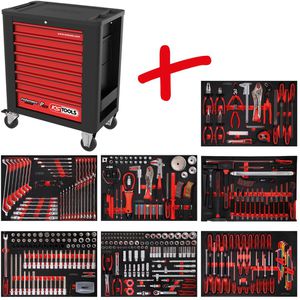 KS-Tools Werkzeugwagen PERFORMANCEplus P15, 815.7397, 397-teilig  