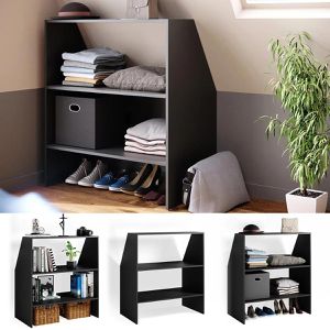 Produktbild für Bücherregal Vicco 85902, anthrazit