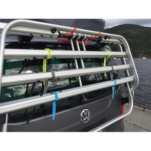 Produktbild für Spanngurt Fixplus Strap rot, mit Schnellverschluss