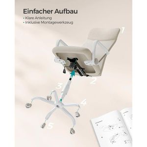 Produktbild für Bürostuhl Songmics OBN034K01