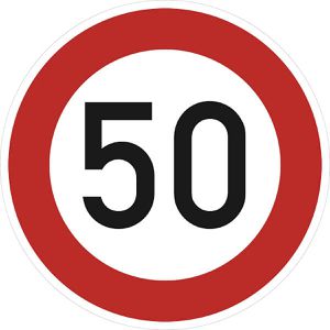 Verkehrsschild SafetyMarking StVO zugelassen