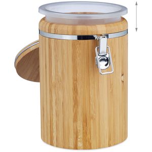 Produktbild für Kaffeedose Relaxdays 10020605, aus Bambus