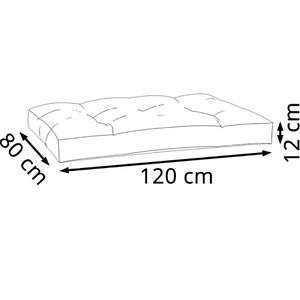 Produktbild für Auflage vidaXL 314422, aus Polyester