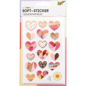 Produktbild für Sticker Folia 19303 Soft-Sticker Pastel
