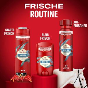 Produktbild für Duschgel Old-Spice Deep Sea 3in1