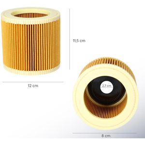 Produktbild für Staubsauger-Filter McFilter Patronenfilter XF1646