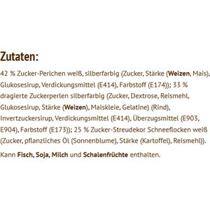 Produktbild für Zuckerstreusel PICKERD Silber-Zauber, in Röhrchen