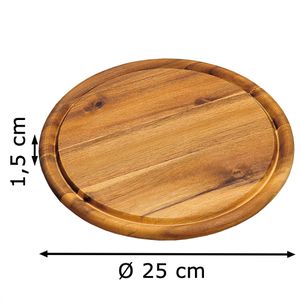 Produktbild für Schneidebrett Kesper 28442 aus Akazienholz