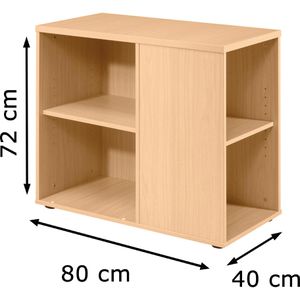 Produktbild für Standcontainer Hammerbacher Basic, buche