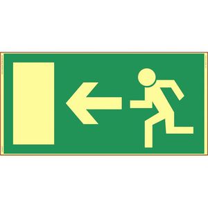 Hinweisschild Abtec BGV A8 E13 Kunststoff