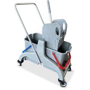 Produktbild für Reinigungswagen Böttcher-AG ECO, Doppelfahrwagen