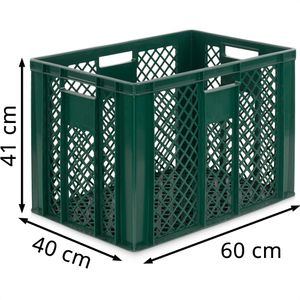 Produktbild für Eurobox Alpha-Paletten grün, 80 Liter, lebensmittelecht