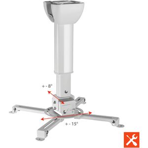 Produktbild für Beamer-Deckenhalterung Celexon MultiCel 4060 Pro, weiß