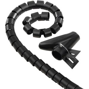 Kabelschlauch Hama 220998, schwarz