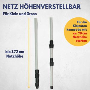 Produktbild für Badmintonschläger Best-Sporting Federball 4er, Set