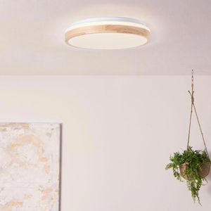 Produktbild für Deckenleuchte Brilliant Brodsky Holz, braun, LED