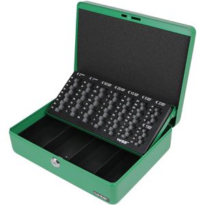 Produktbild für Geldkassette HMF 10015 06, mit Zylinderschloss