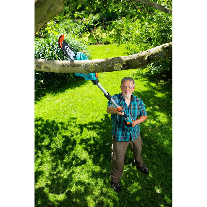 Gardena Hochentaster Teleskop TCS 20/18V P4A Ready, ToUse Set, 18V/2