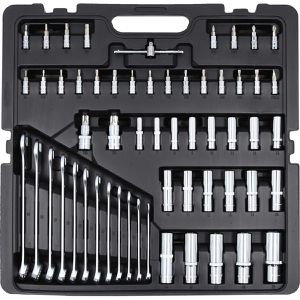 Produktbild für Werkzeugkoffer KS-Tools Steckschlüssel CHROMEplus 918.0216