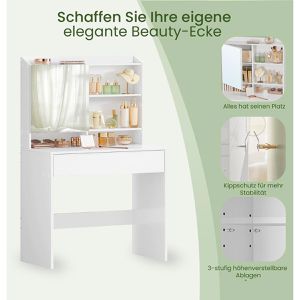 Produktbild für Schminktisch Vasagle RDT118W01