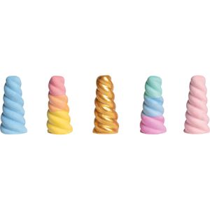 Kreide Folia Einhorn, 5 Stück