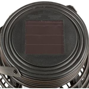Produktbild für Laterne Idena 31243, Solar, schwarz, outdoor