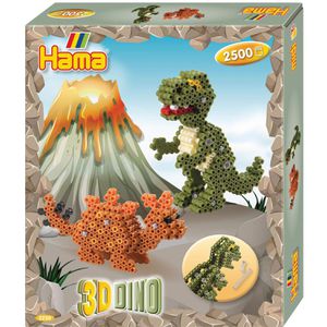 Produktbild für Bügelperlen Hama-Perlen 3250 Dinosaurier 3D