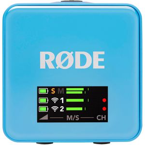 Produktbild für Mikrofon RODE Wireless GO Gen 3, blau