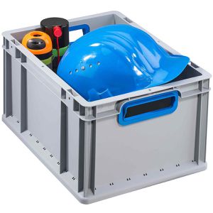 Produktbild für Eurobox Allit ProfiPlus EuroBox 422, grau, 19,4 Liter