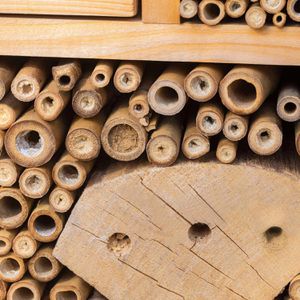 Produktbild für Insektenhotel Gardigo XXL, mit Standfüßen, aus Holz